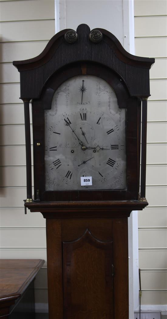 A George III mahogany longcase clock